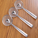 Drumsticks Oil-Frying Stainless Steel Filter Spoon Strainers Food Clip Colander
