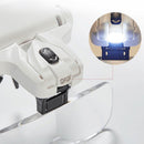 Magnifying Glasses Magnifier with LED Light Optical Glass for Reading Watchmaker