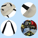 Tool flag printing Printed Shoulder Shopping Bag Casual Large Tote Handbag