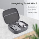 Storage Bag Carrying Drone Controller Travel Box for DJI Mini 2 (2 Battery)