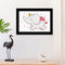 11CT Stamped Kit Handmade Cartoon Animal Cross Stitch DIY Bedroom Art Needlework