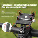 GUB Mobile Phone Stand Bracket Adjustable Bike Handlebar Stand Cycling Equipment