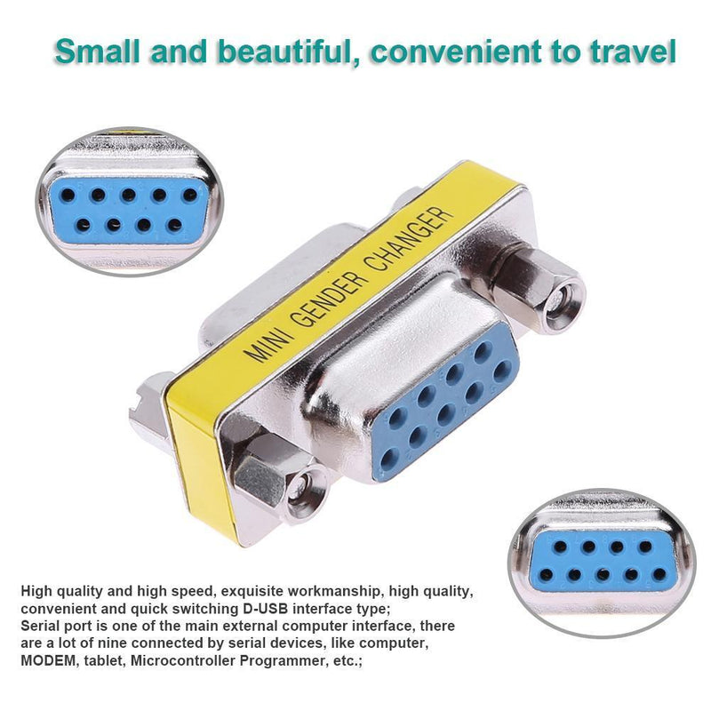 RS232 DB9 9-Pin Female Serial Port Male Adapter Converter