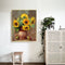 Sunflower Oil Paint By Numbers DIY Handpainted on Canvas Wall Art Picture Crafts