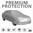 Car Full Cover Waterproof UV Dust Rain Resistant Fit XL For Large Cars,Size B6G6
