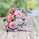 DIY Photo Album Paper Card Embossing Metal Cutting Dies Stencils Blessing Flower