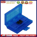 24 in 1 Hard Game Card Holder Storage Box w/ 2 TF Card Slots for Nintendo S