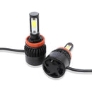 1 Pair H11 Car LED Headlight Kit 6500K 8000LM Hi-Low Beam Headlamp Bulbs