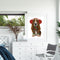 Christmas Puppy Oil Paint By Numbers Kits Canvas Drawing DIY Coloring Picture