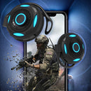 Hanging Ear Headphones Bluetooth-Compatible TWS Wireless Headset (Black) Newly