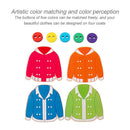 Beads Lacing Board Wooden Toys Kindergarten Montessori Educational Toys for Kids