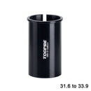 Bicycle Seatpost Shim Converter Road Bike Seat Tube Adapter (31.6 to 33.9) Newly