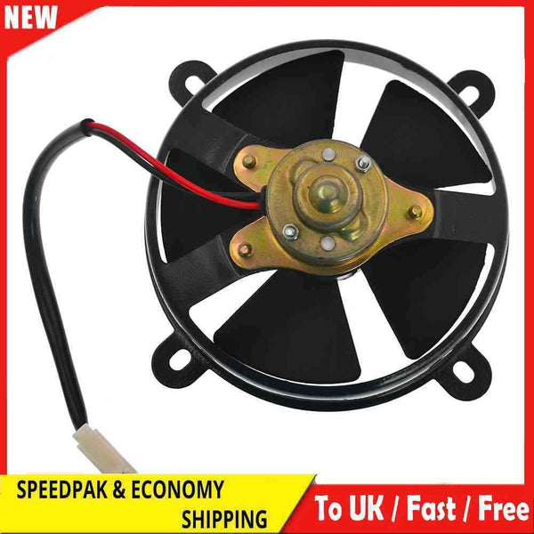 6 inch Electric Radiator Cooling Fan for 150cc 200cc Quad Dirt Bike Buggy ATV