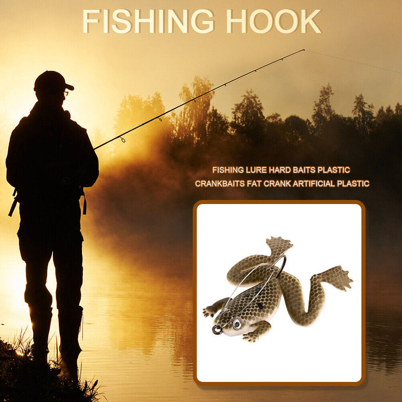 5.5cm Soft Bait Fishing Lures Topwater Frog Artificial Bait Freshwater Tackle