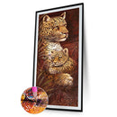 5D DIY Diamond Painting Lion Mom and Son Full Round Drawing Home Decoration Gift