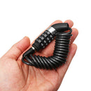 Anti-theft Cable Lockstitch Helmet Code Lock Motorcycle Locks 4 Digit Password