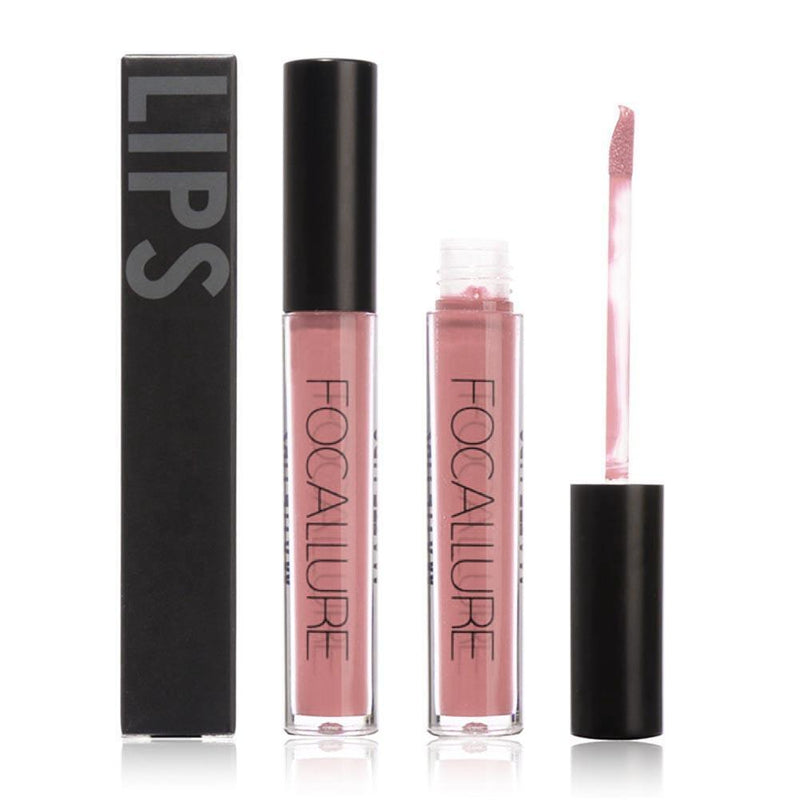 Waterproof Matt Liquid Lipstick Moisturize Smooth Long Lasting Lip Gloss(08