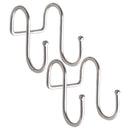 Organizer Stainless Steel Storage Rack Double S Shaped Hook Clasps Hooks Hanger