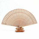 Ladies Fragrant Sandalwood Hand Held Fan Wooden Wedding Favors Party Y5N2 C2N1