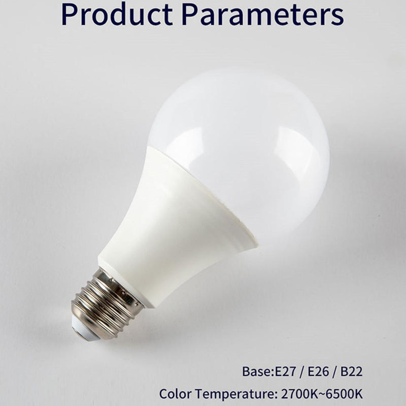 Tuya Smart Light Bulb 10W E27 RGB LED Lights 265V Mobile Control for Home