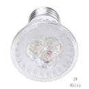 220V E27 Spotlight Bulb Energy Saving LED Bulb Lamp Light(3W White)