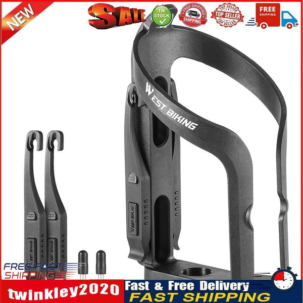 WEST BIKING Bicycle Bike Water Bottle Holder Cages with Screws Tire Lever Newly