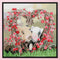 Full Embroidery Set Cross Stitch Needlework Kit 11CT Piggy Love Artwork DIY
