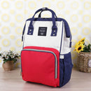 Multifunctional Backpack Nursing Handbag Mummy Diaper Bags Baby Care (Red)