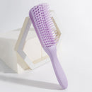 Detangling Hair Scalp Massage Comb Wet Curly Styling Hairbrush(Purple)