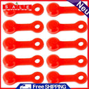 20pcs RISK Bicycle Bleed Nipple Screw Cap Oil Disc Brake Dust Cover (Red)
