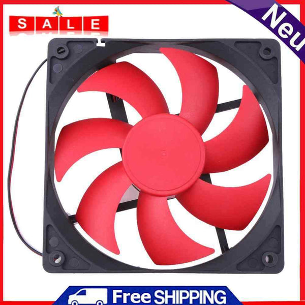 ALLOYSEED quiet computer cooler quiet 12 cm 120 mm DC12V 1800R 120x120x25 mm 2pin K