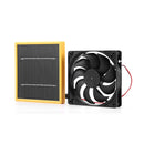5W 12V 6 inch Air Extractor Waterproof Solar Panel Powered Ventilator Fan