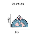 Cartoon Brooch Take A Trip Oil Drop Jacket Lapel Badge Jewelry (Style 1)