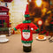 Christmas Red Wine Bottle Cover Champagne Bottle Decorative Hat Set (Santa)