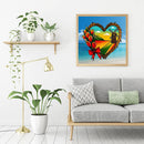 Diamond Painting Full Round Drill Seaside Scene Rhinestone Picture (B1256)