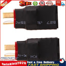 2pcs Wireless Female for Traxxas to T-Plug Deans Style Connector Adapter Newly