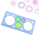 Art Students Drafting Stencil Spiral Tool Stationery Spirograph Ruler Geometric