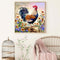 5D DIY Full Drill Diamond Painting Standing Cock Cross Stitch Embroidery Newly