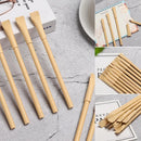 Shape Office Smooth Kraft Paper Pen Writing Supplies Ballpoint Signature Pen
