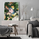DIY Hand Painted Paint By Numbers Oil Canvas Pictures Beauty in Flowers Kit