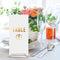 Decoration Table Numbers Holder Clamps Stand Acrylic Sign Holder Place Card