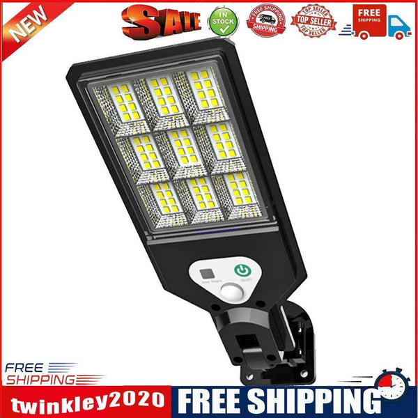 Solar Powered Wall Lamp Waterproof PIR Motion Sensor Outdoor Yard Light (A)