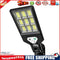 Solar Powered Wall Lamp Waterproof PIR Motion Sensor Outdoor Yard Light (A)