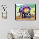 Oil Painting By Number Set Snails DIY Hand Painted Art Living Room Craft Picture