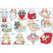 #A 2pcs Mosaic Stickers Handmade Creative Exquisite Greeting Card for Home Ornam