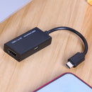 USB 3.1 Type C to HDMI-Compatible Female Adapter Converter for MHL Android Phone