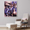 Face Flower Oil Paint By Numbers Kit DIY Acrylic Painting on Canvas Frameless