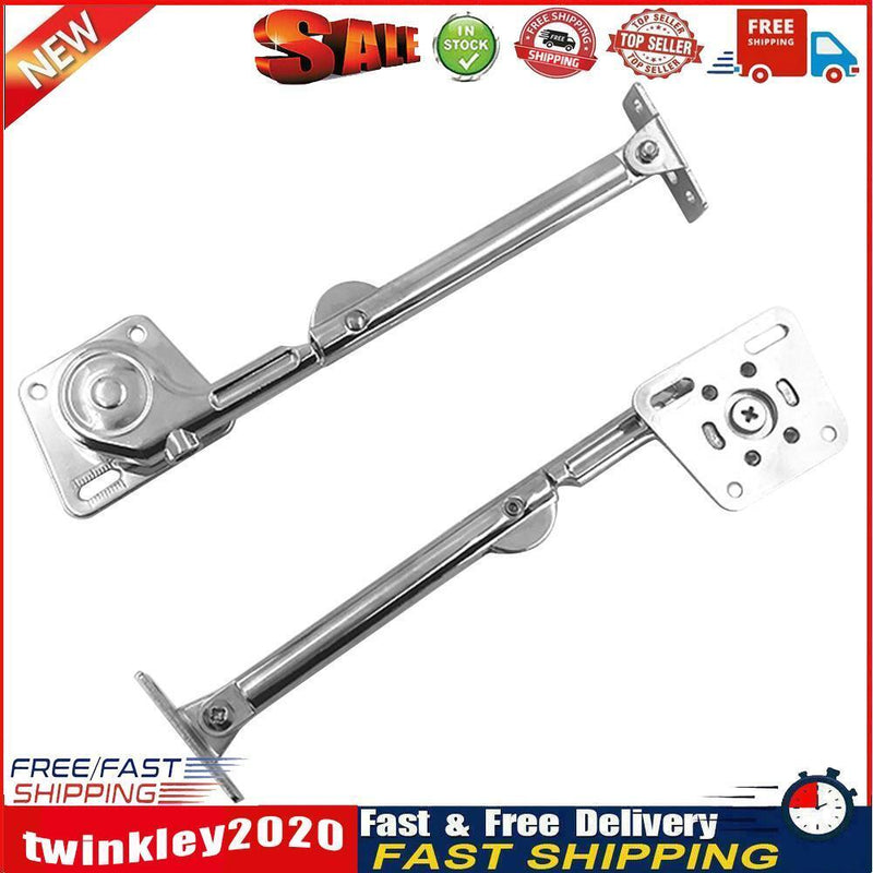 2pcs Hydraulic Randomly Stop Hinges Kitchen Cabinet Door Adjustable Hinge Newly