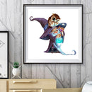 Partial Embroidery Owl Goblin DIY 11CT Stamped Cross Stitch Kits Needlework Sets