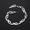 Women Men Fire Flame Necklace Hip Hop Rock Jewelry Accessories Wave Sun Choker